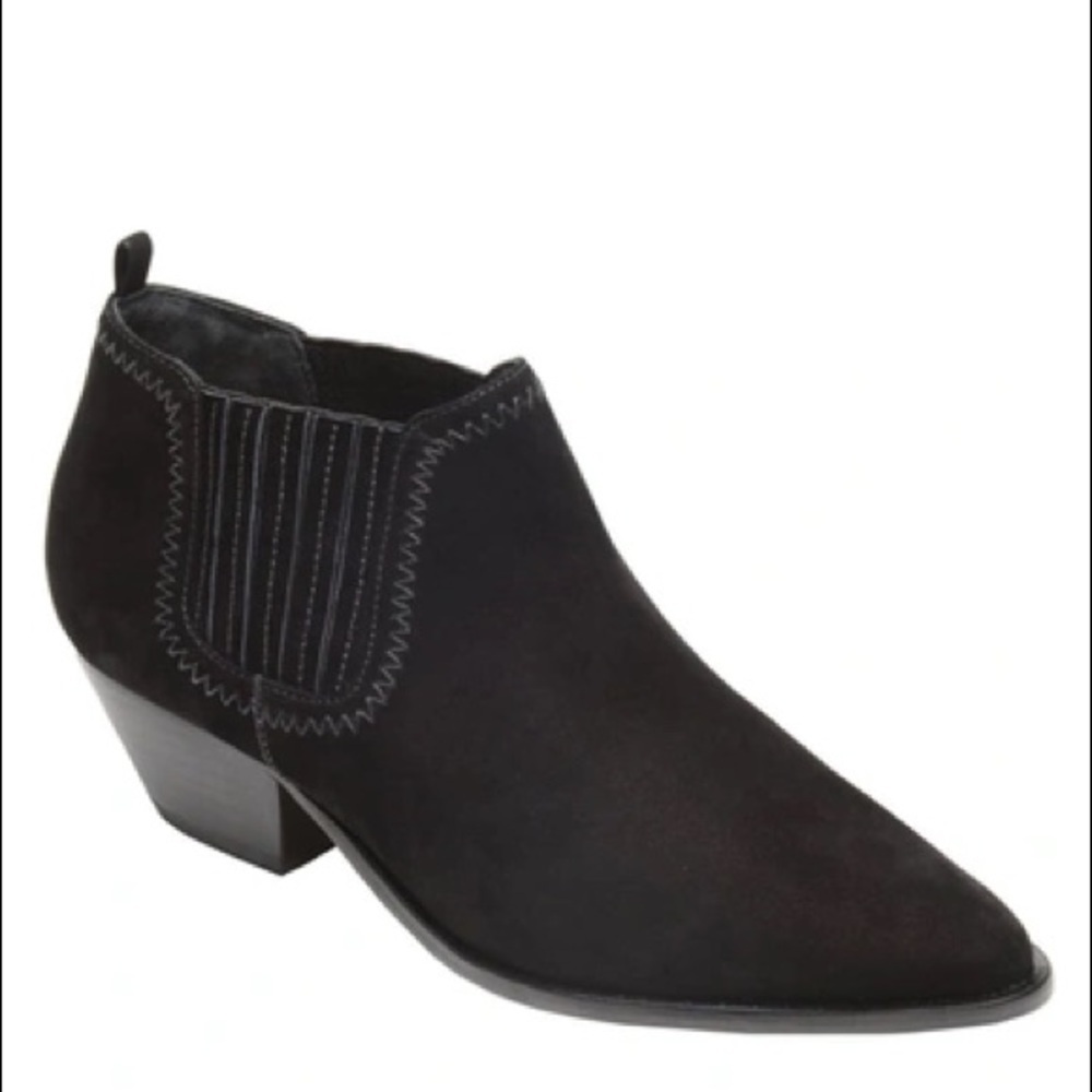 SCHUTZ
Jacqueline Suede Bootie Inโ Black